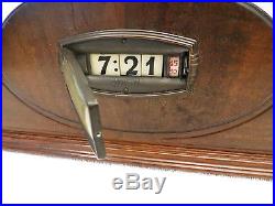 VINTAGE 1950s OLD PENWOOD VERY UNIQUE ANTIQUE ART DECO ELECTRIC DIGITAL CLOCK