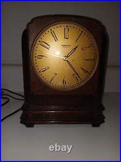 VINTAGE Hammond Bichronous Electric Clock Type No. B-2