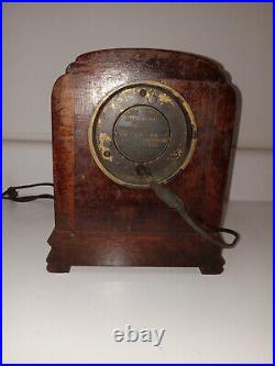 VINTAGE Hammond Bichronous Electric Clock Type No. B-2