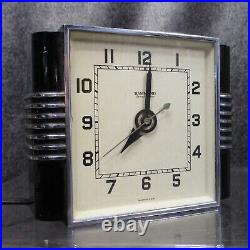 VTG 1930's Hammond Stewardess Machine Age Art Deco Electric Wall Clock