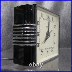 VTG 1930's Hammond Stewardess Machine Age Art Deco Electric Wall Clock