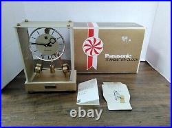 VTG Panasonic Transistor Clock/Carriage Clock BC-250 withOriginal Box
