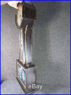 Very Clean Antique Art Deco New Haven Banjo Clock, Washington Model