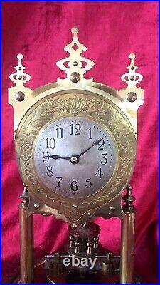 Very Nice Rare 400 Day, Torsion, Anniversary Clock