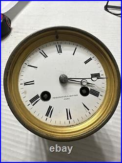 Very Rare High Quality Art Deco French Clock Penlington Hutton Paris Parts Only