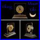 Viking Moon Glow Clock Lighted Art Deco Lighted Vintage 1934 Telechron Syncron