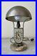 Vintage 1930s MOFEM Art Deco Chrome Table Lamp w Alarm Clock Hungarian