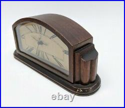 Vintage 1932 Herman Miller Rohde Art Deco Electric Mantel Clock 4784 PARTS