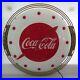 Vintage 1940s Art Deco Button Coca Cola Clock WithRings