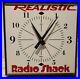 Vintage 1960’s RADIO SHACK Realistic Promotional Advertising Wall Clock LUX USA