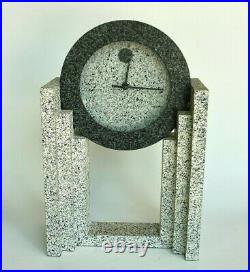 Vintage 1980's Empire Art Products Co. Art Deco Style Mantle Clock