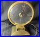 Vintage 50s Haddon Electric Clock Lighted Hour 500-U MCM Art Deco Lighted