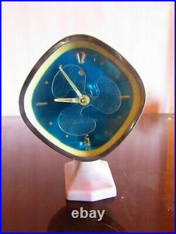 Vintage Alarm Clock Rare Alarm Clock Is Like A Fan, Unique And Interesting. #142