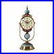 Vintage American Clock Art Handmade Ceramic Silent Swing Table Clock Decor Gifts