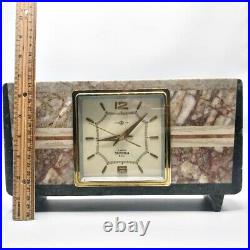 Vintage Antique 8 Day Wind Marble Japanese Seikasho (now Seiko) Mantle Clock