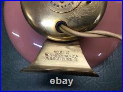 Vintage Art Deco Chelsea Elecronometer Lucite Clock Model VE Works