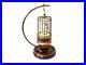 Vintage Art Deco DUNHILL Edition German KAISER Mechanical Alarm Bird Cage Clock