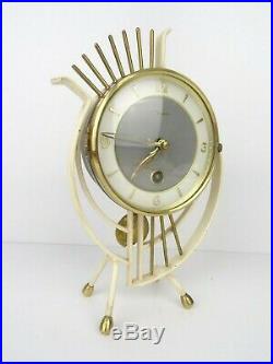 Vintage Art Deco Dutch ORFAC Mantel Shelf Clock (Warmink Junghans Kienzle era)