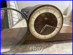 Vintage Art Deco Emes Mantel Clock Working