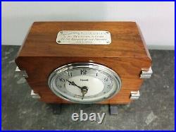 Vintage Art Deco Farranti Mantel Clock