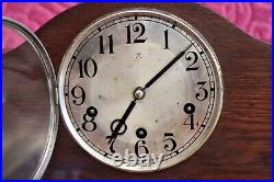 Vintage Art Deco German'HAC' Mantel Clock with Westminster Chimes
