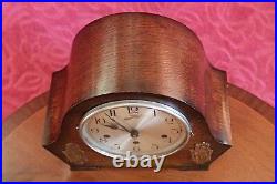 Vintage Art Deco German Mantel Clock with Westminster Chimes