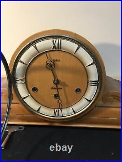 Vintage Art Deco MID Century Westminester Anker Shelf Mantel Mantle Clock