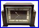 Vintage Art Deco Mantel Clock James Walker Ltd. Retailed By Garrard Working