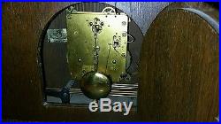 Vintage Art Deco Regensburg Junghans Era Kienzle Chiming Mantel Clock FREE SHIP