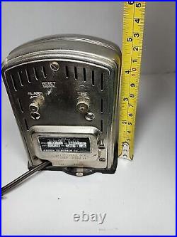 Vintage Art Deco Telechron 711 1930's Telalarm Lighted Clock GM Tested Working