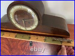 Vintage/Art Deco Wooden Mantle Clock Chelsea Made in Germany