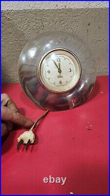 Vintage Art Deco marble clock CHELSEA Electronometer model VE nice WORKING CC1
