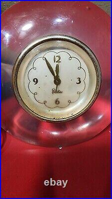 Vintage Art Deco marble clock CHELSEA Electronometer model VE nice WORKING CC1