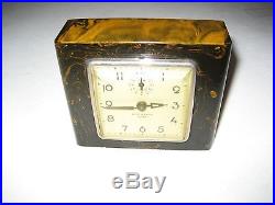 Vintage Bakelite or Catalin Art Deco New Haven Alarm Clock Paperweight