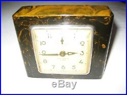 Vintage Bakelite or Catalin Art Deco New Haven Alarm Clock Paperweight