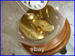 Vintage Briggs Rotary Pendulum Flying Ball Clock Germany Brass Horolovar 8 Day