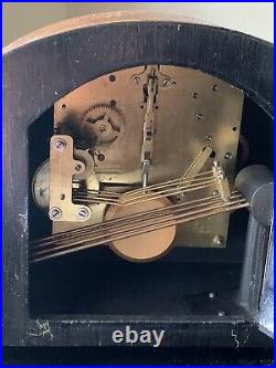 Vintage British Bentima / Perivale Art Deco 8 Day Mantle Clock