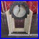 Vintage Empire Art Products Mantle Clock Faux Granite Desktop Clock Modern Deco