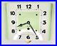 Vintage Enfield Art Deco Porcelain 8 Day Wall Pendulum Clock Kitchen Clock WORKS