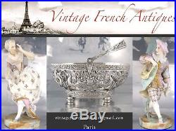 Vintage French Art Deco Marble Clock, Reims, Champagne, Pheasant, Bird