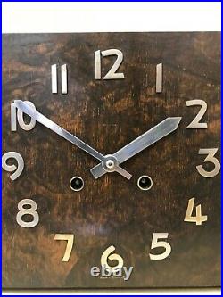 Vintage HALLER Art Deco German Mantel Clock #1747