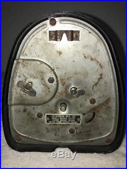 Vintage Hawkeye Measured Time Stevenson Mfg Co Art Deco Bakelite Timer Clock