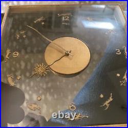 Vintage IMHOF Art Deco Design Zodiac Mantle CLOCK Modern timepiece