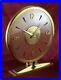 Vintage JAEGER LECOULTRE Art Deco 8 Days Brass Table Clock