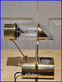 Vintage JEROME H SIMON'Design in Time & Light' Modernist Light Projection Clock