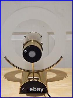 Vintage JEROME H SIMON'Design in Time & Light' Modernist Light Projection Clock