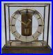 Vintage JUNGHANS Germany Glass &Brass ATO Electromagnetic Clock For Parts/Repair