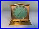 Vintage Jaeger LeCoultre Swiss 8 Day Table Desk Clock Art Deco