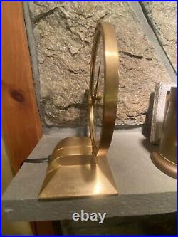 Vintage Jefferson Golden Hour Electric Mystery Clock Working Well Keeps Time