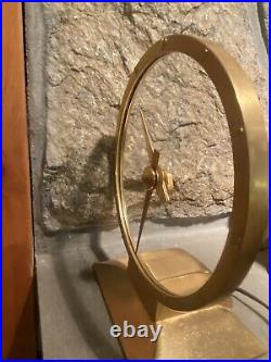 Vintage Jefferson Golden Hour Electric Mystery Clock Working Well Keeps Time